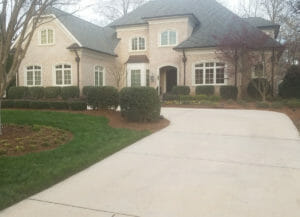 Complete house and driveway cleaning